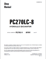 PC270LC-8 Shop Manual