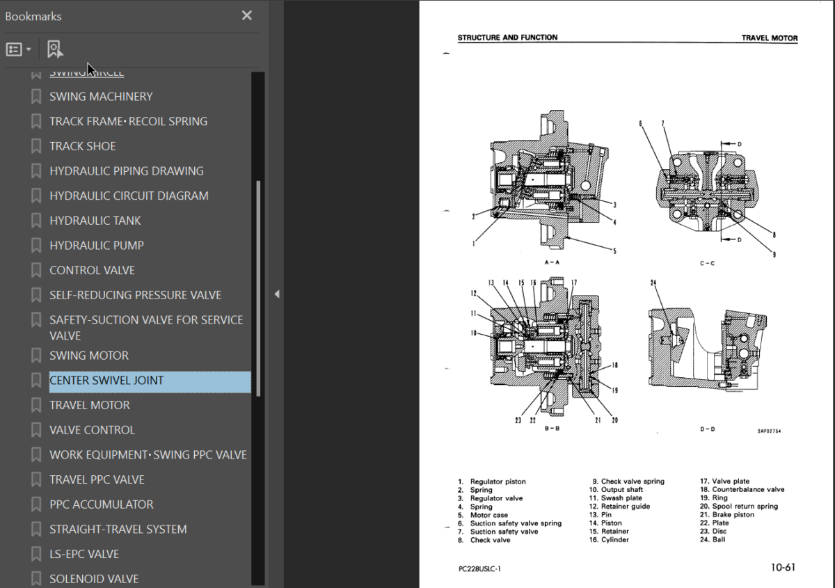 PC228US-2 PC228USLC-1 2 Shop Manual