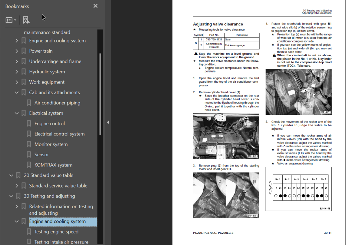 PC270 -8 PC270LC-8 PC290LC-8 Shop Manual