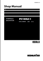 PC160LC-8 Shop Manual