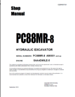 PC88MR-8 Shop Manual