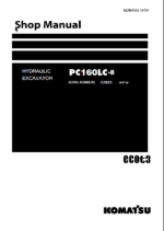 PC160LC-8 Shop Manual