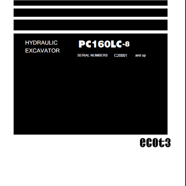 PC160LC-8 Shop Manual