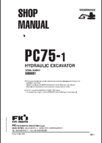 PC75-1 (SN 5000001) Shop Manual