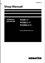 PC240 -11 PC240LC -11 PC240NLC-11 Shop Manual