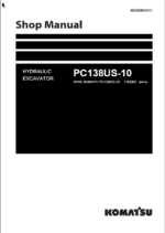 PC138US-10 Shop Manual