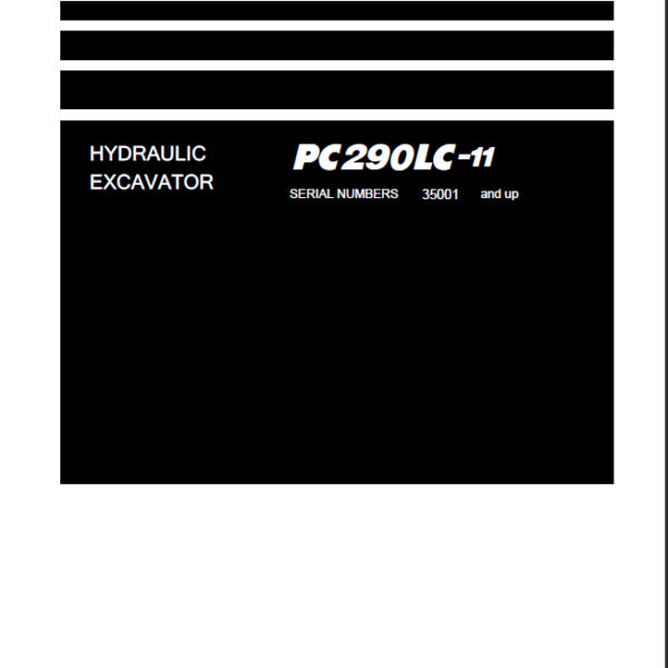 PC290LC-11 Shop Manual