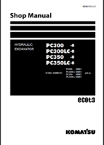 PC300 -8 PC300LC-8 PC350 -8 PC350LC-8 Shop Manual