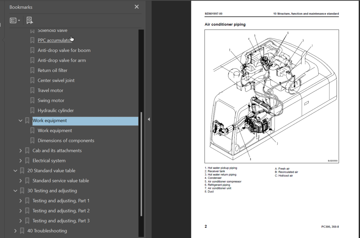 PC300 -8 PC300LC-8 PC350 -8 PC350LC-8 Shop Manual