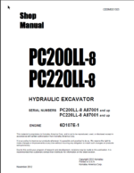 PC200LL-8PC220LL-8 Shop Manual