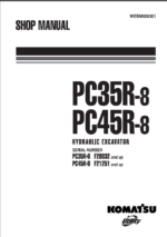 pc36r-8 pc45r-8 Shop Manual