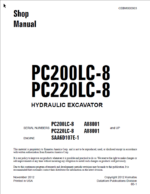 PC200LC-8 PC220LC-8 Shop Manual