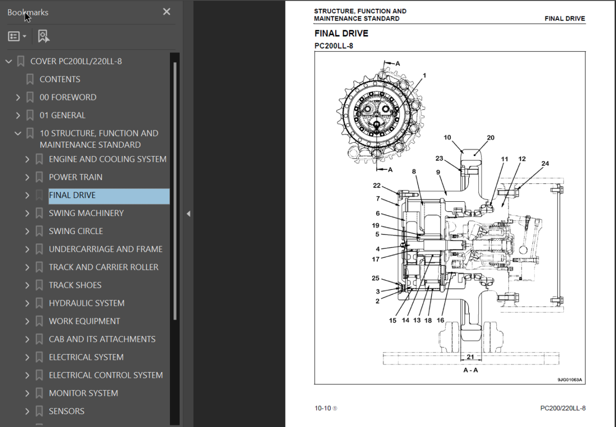 PC200LL-8PC220LL-8 Shop Manual