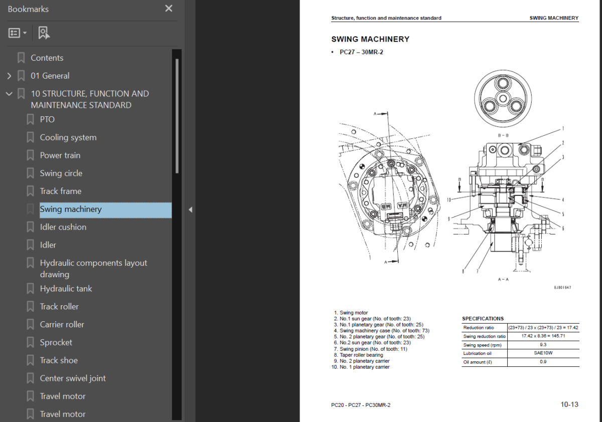 PC20MR-2 PC27MR-2 PC30MR-2 GALEO Shop Manual