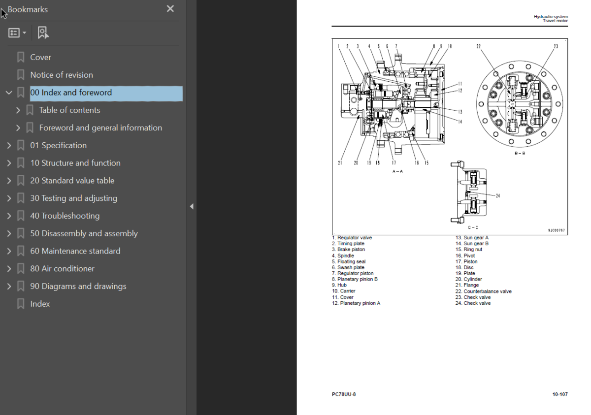 PC78UU-8 Shop Manual