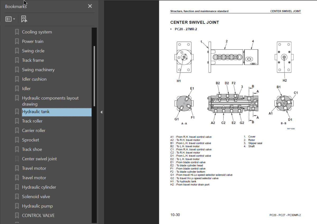 PC20MR-2 PC27MR-2 PC30MR-2 GALEO Shop Manual