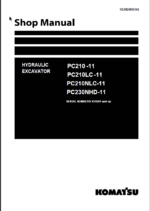 PC210 -11 PC210LC -11 PC210NLC-11 PC230NHD-11 Shop Manual