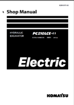 PC210LCE-11 Electric Shop Manual