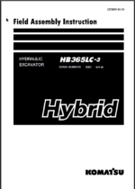 HB365LC-3 Field Assembly Instruction