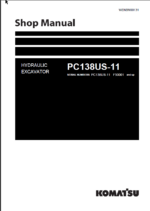 PC138US-11 Shop Manual