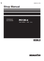 PC130-8 Shop Manual