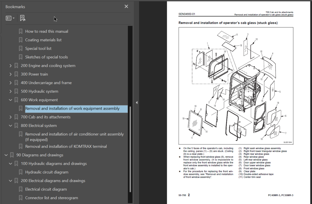 PC45MR-3 PC55MR-3 Shop Manual