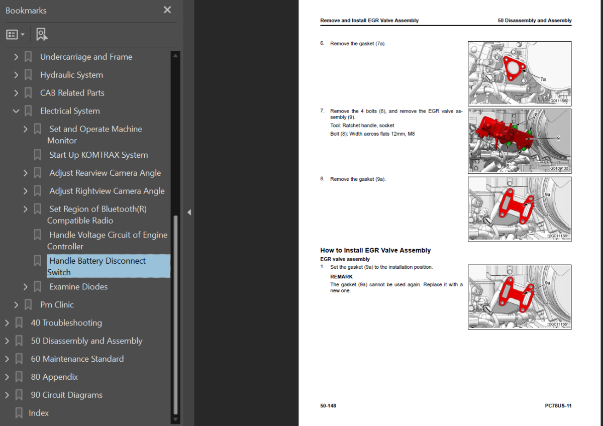 PC78US-11 Shop Manual