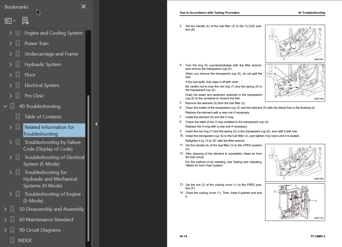 PC18MR-5 Shop Manual