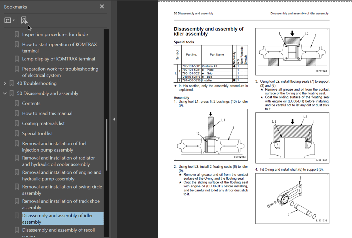 PC22MR-3 Shop Manual