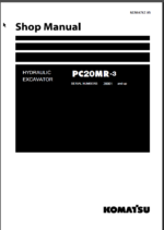 PC20MR-3 Shop Manual