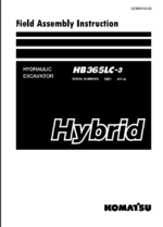 HB365LC-3 Field Assembly Instruction