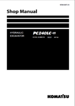 PC240LC-11 Shop Manual