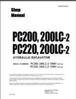 PC200 200LC-2 PC220 200LC-2 Shop Manual