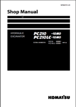 PC210 -10M0 PC210LC-10M0 (2) Shop Manual