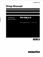 PC160LC-8 Shop Manual