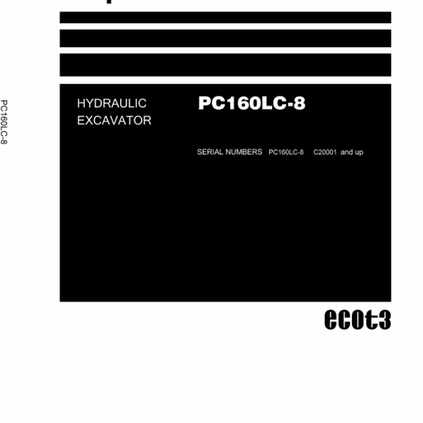 PC160LC-8 Shop Manual