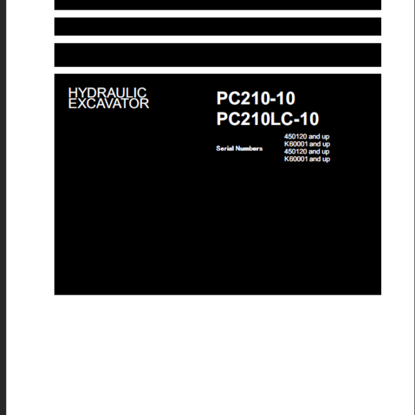 PC210-10 PC210LC-10 Shop Manual