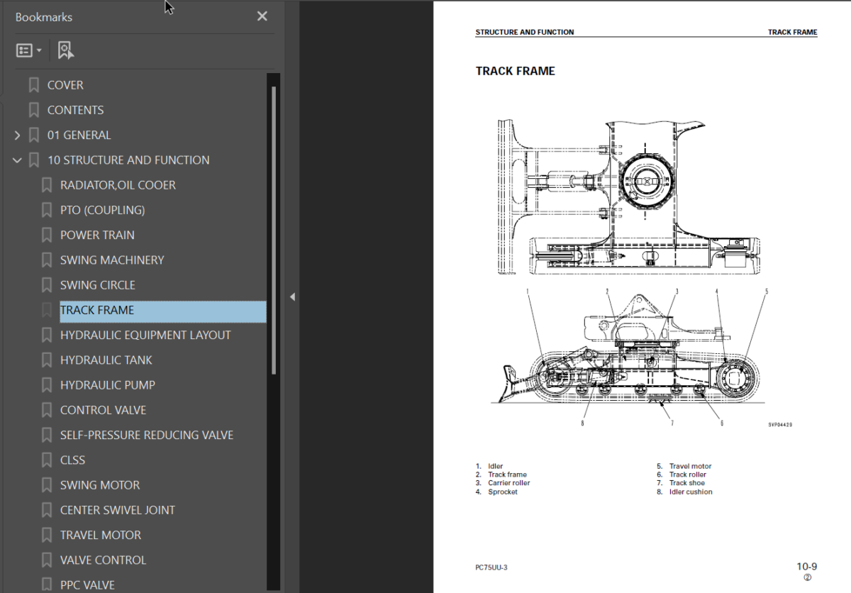 PC75UU-3 Shop Manual