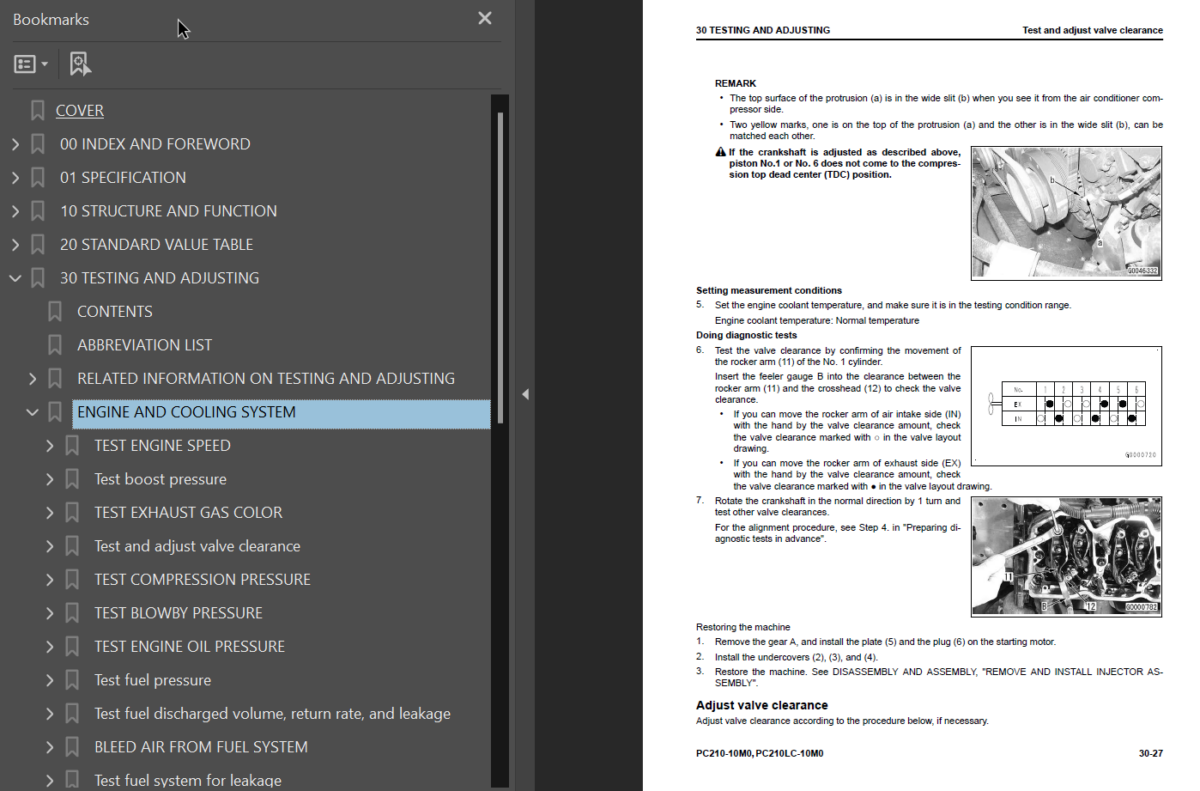 PC210 -10M0 PC210LC-10M0 (2) Shop Manual