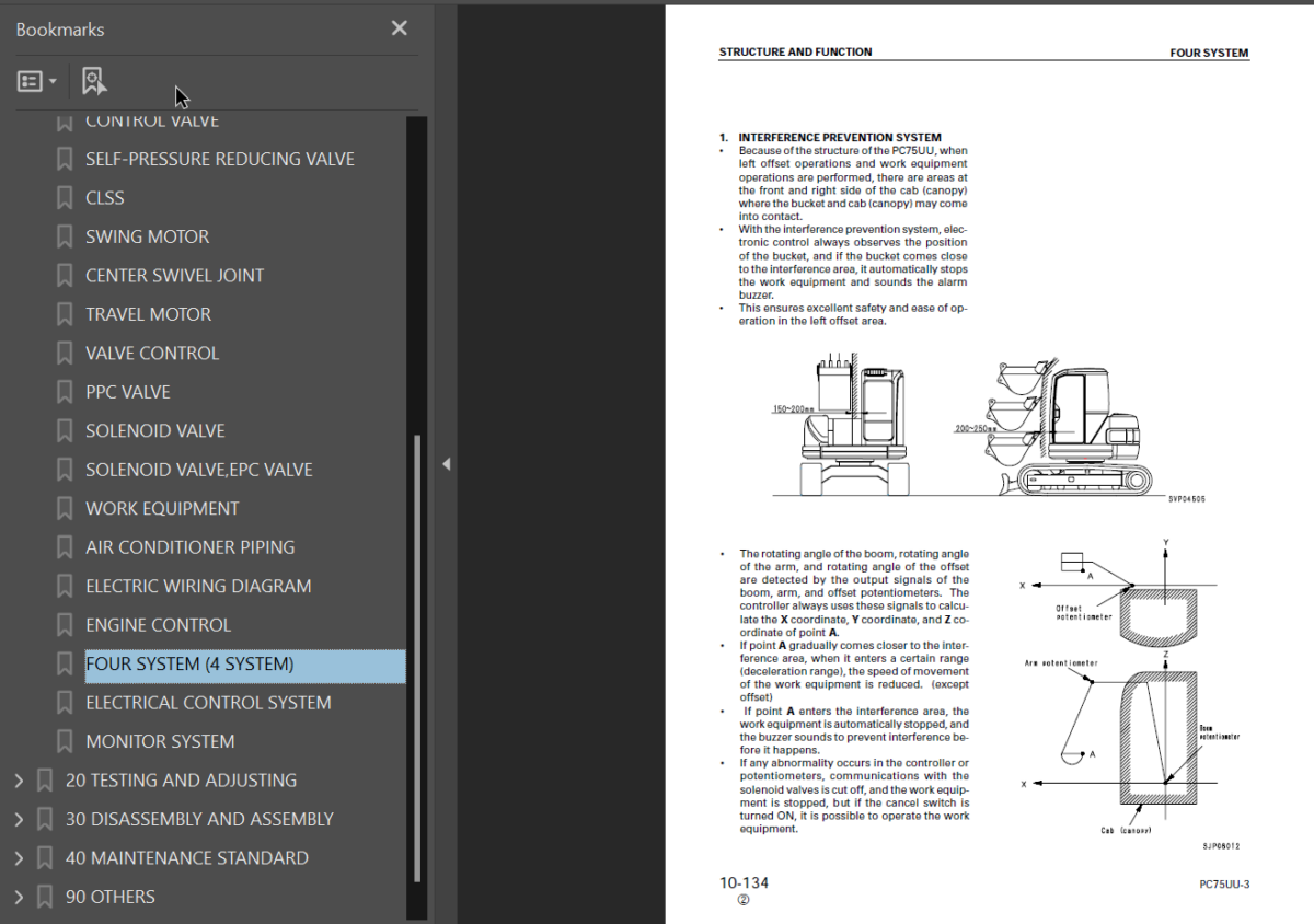 PC75UU-3 Shop Manual