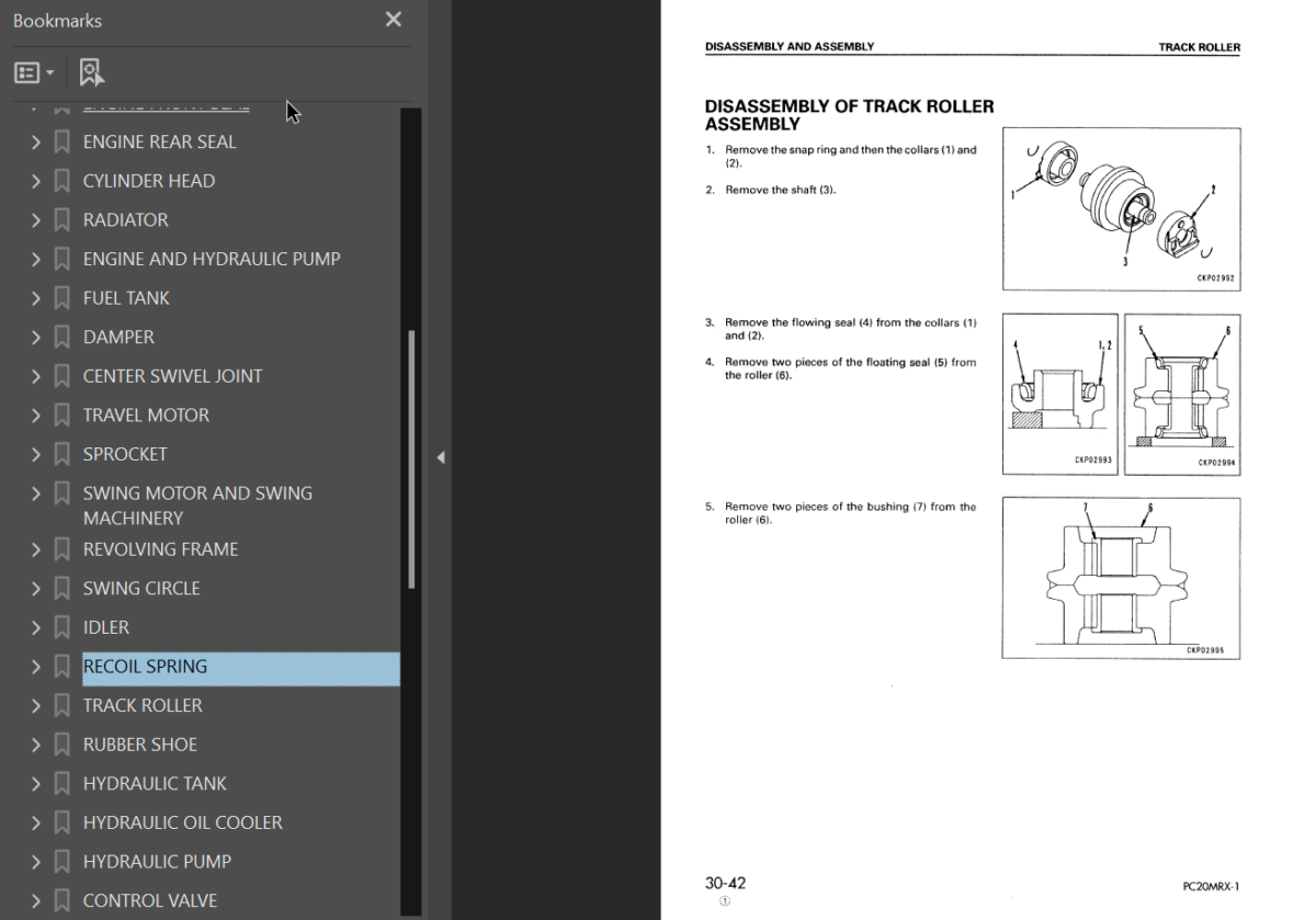 PC20MRX-1 Shop Manual