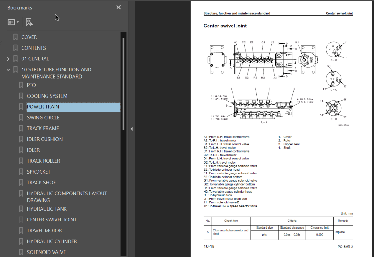 PC18MR-2 Shop Manual