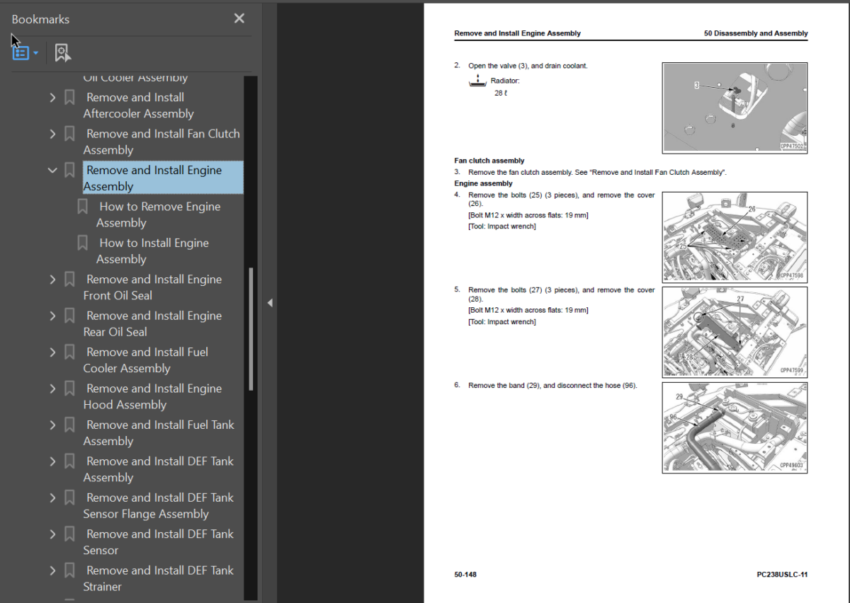 PC238USLC-11 Shop Manual