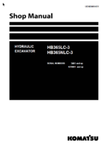 HB365LC-3 HB365NLC-3 Shop Manual