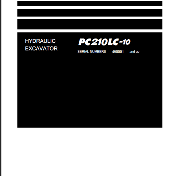 PC210LC-10 Shop Manual