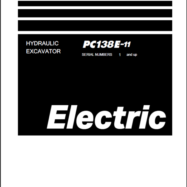 PC138E-11 Shop Manual