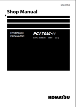 PC170LC-11 (2) Shop Manual