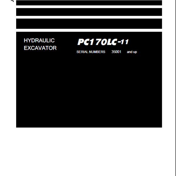 PC170LC-11 (2) Shop Manual