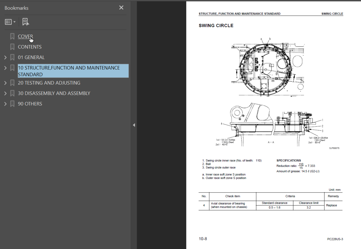 PC228US-3 PC228USLC-3 Shop Manual