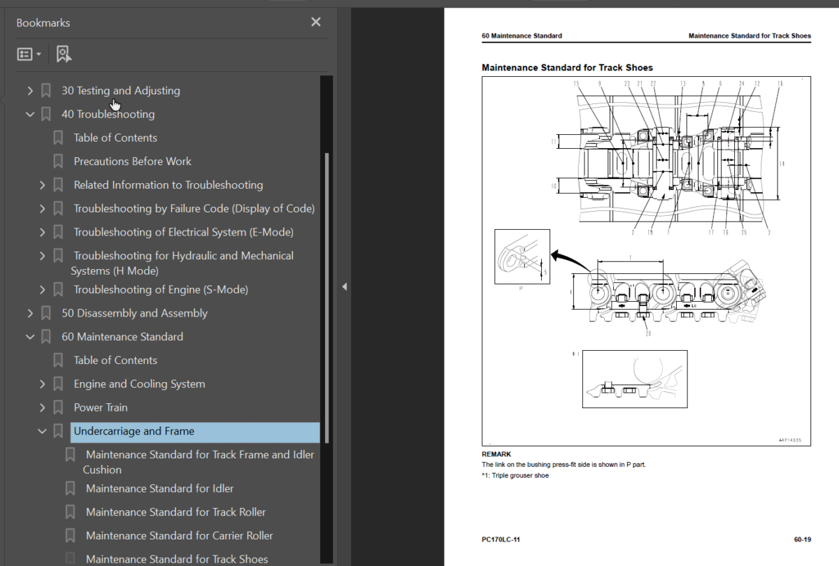 PC170LC-11 (2) Shop Manual